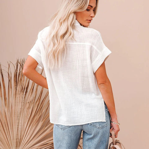 Women’s Casual Summer Cotton Shirt