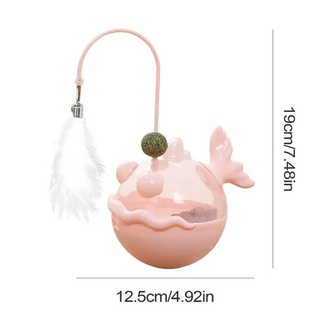 Interactive Cat Puzzle Feeder