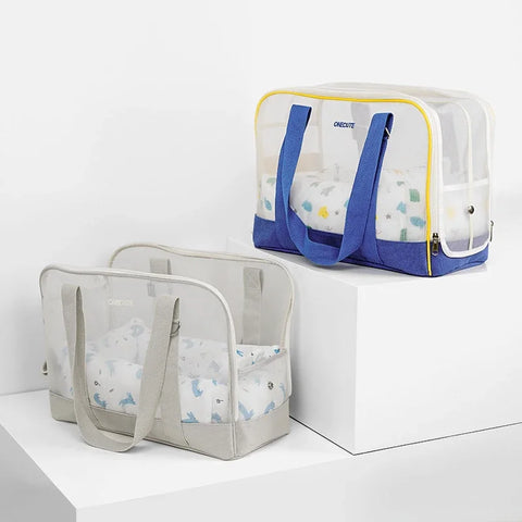 Outdoor Pet Carrier and Bed Combo