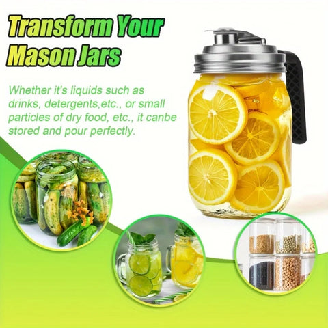 Wide Mouth Stainless Steel Lids