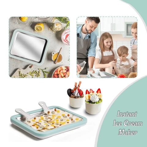 Multifunctional Ice Cream Maker Pan