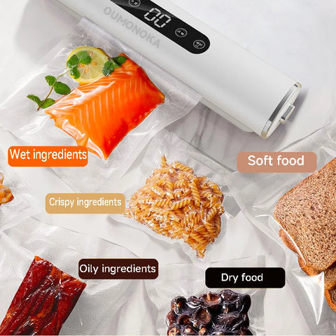 Plastic Bag Vacuum Sealer for Kitchen
