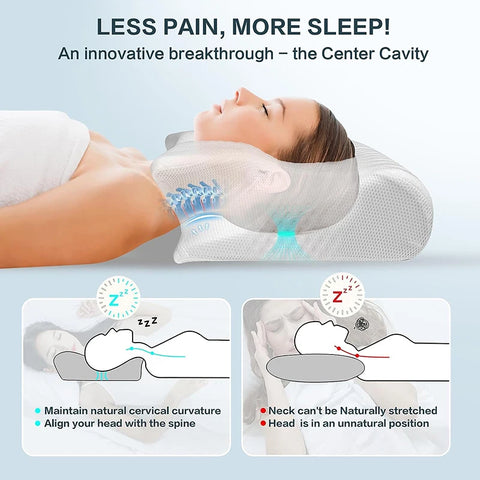 Neck Pain Relief Contour Pillow