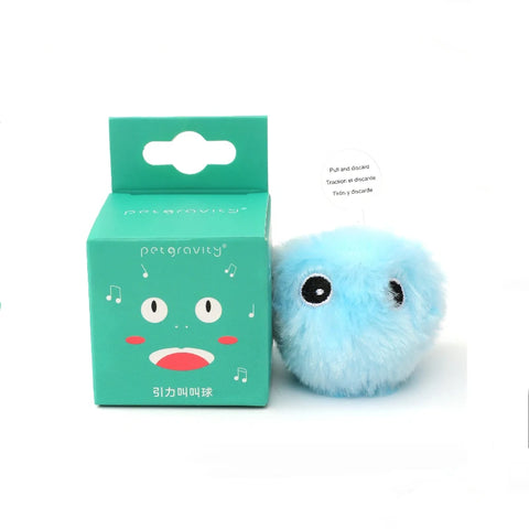 Plush Electric Cat Training Ball Toy