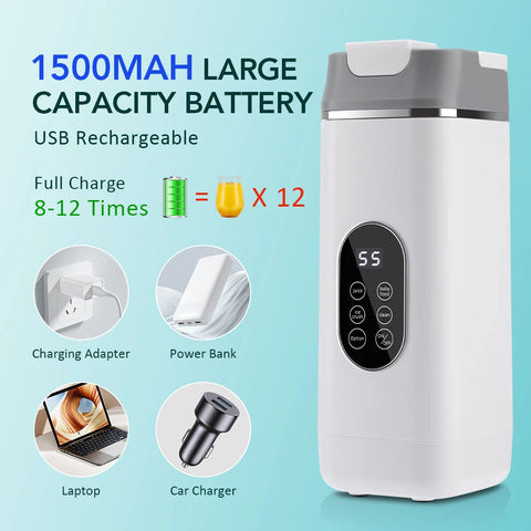 Electric Shaker Bottle for Home and Sports