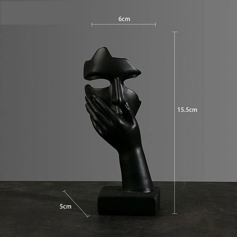 Decorative Resin Mask Ornament Gift