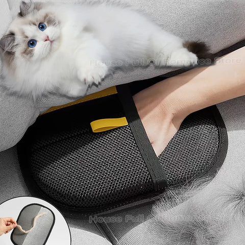 Reusable Pet Grooming Gloves