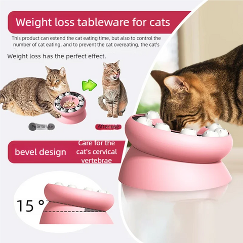 Interactive Cat Food Dispenser