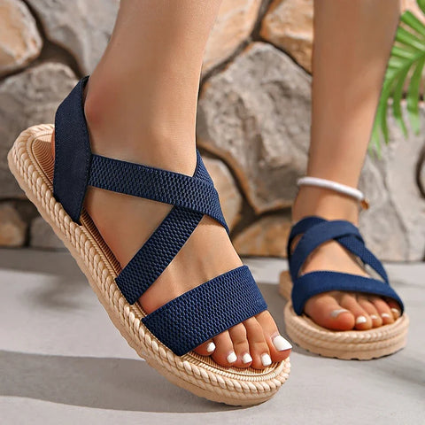Trendy Womens Flat Beach Sandals