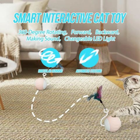 Touch Control Interactive Cat Toy