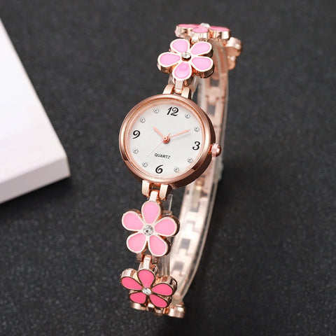 Arabic Dial Flower Women’s Watch
