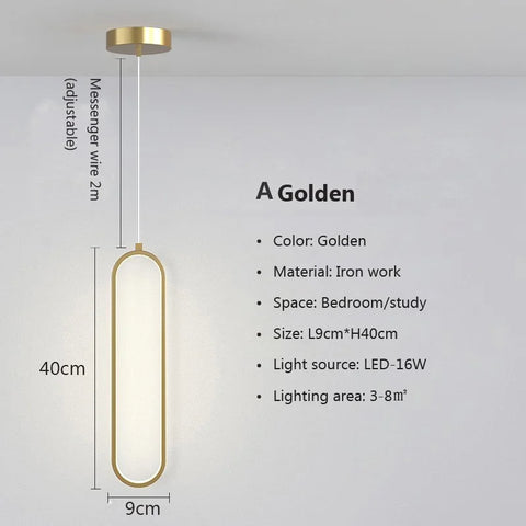 Stylish LED Pendant Light Fixture