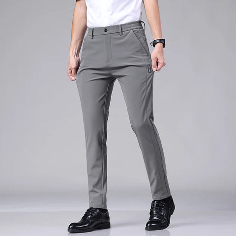 Ultra-Thin Ice Silk Men’s Trousers
