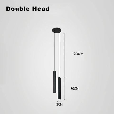 Nordic Style Double Head Pendant Light