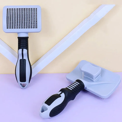 Dog Massage Comb Self Cleaning