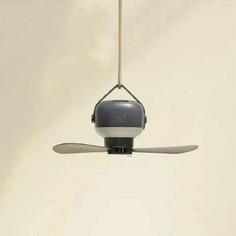 Portable Wireless Mini Ceiling Fan Light