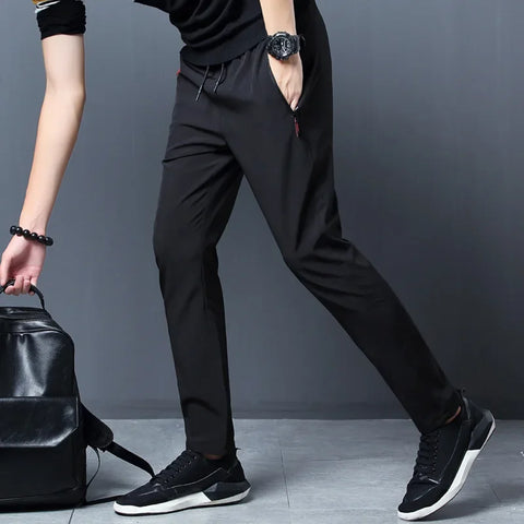 Men’s Straight Slim Fit Casual Pants