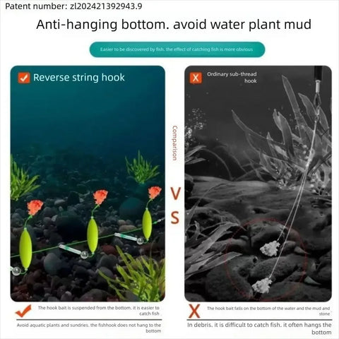 Anti Bottom Carp Hook Rig
