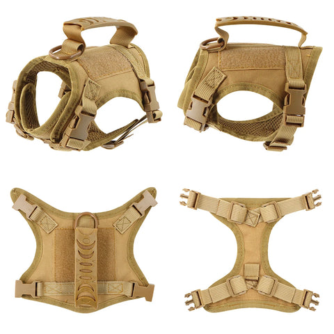 Military Style Dog Training Harness