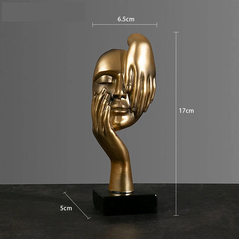 Decorative Resin Mask Ornament Gift