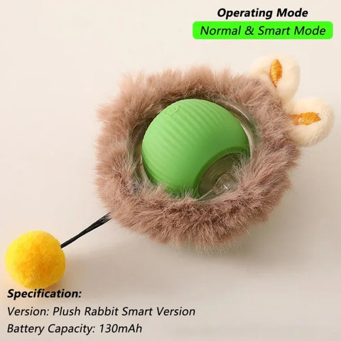 Automatic Rolling Cat Ball Toy