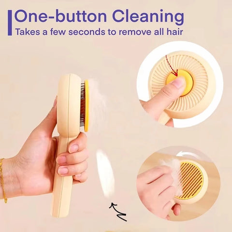 Self Cleaning Cat Hair Brush
