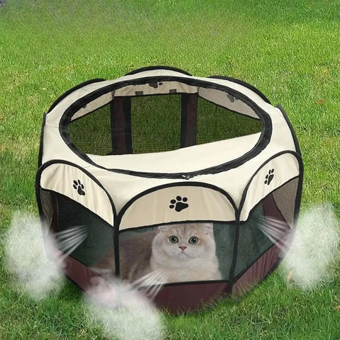 Portable Octagonal Pet Tent House