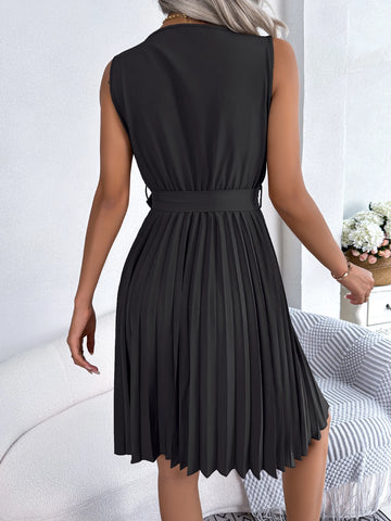 Womens Casual V Neck Dress