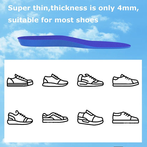 Secure Shoe Inserts with Tracker