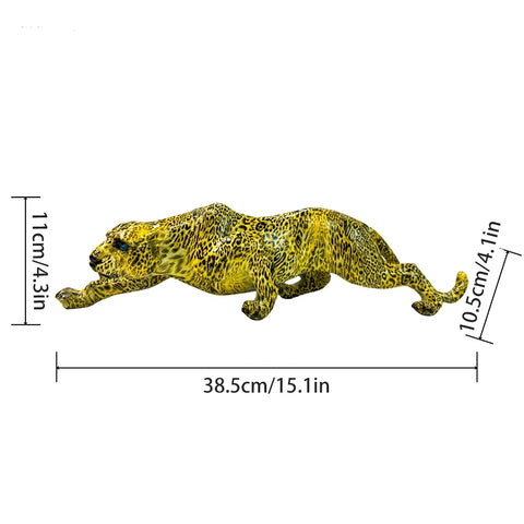 Creative Panther Sculpture Home Decoration