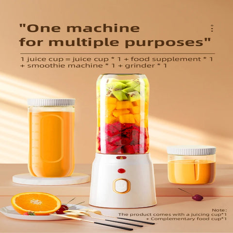 Mini Electric Juicer for Fruits and Vegetables