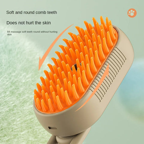 Cat Dog Grooming Comb with Spray