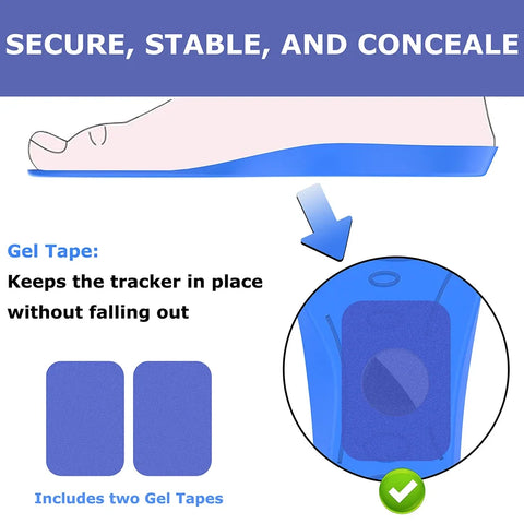 Secure Shoe Inserts with Tracker