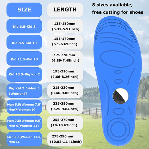 Secure Shoe Inserts with Tracker