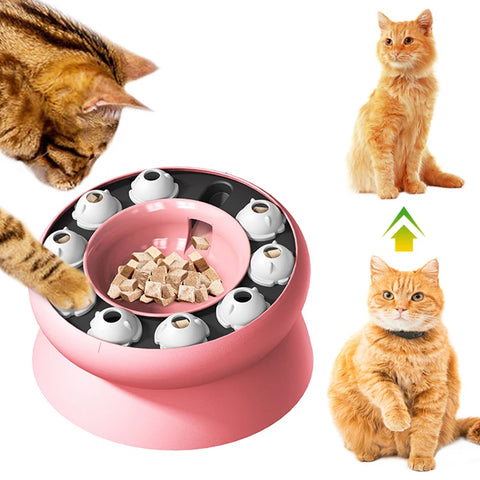Interactive Cat Food Dispenser