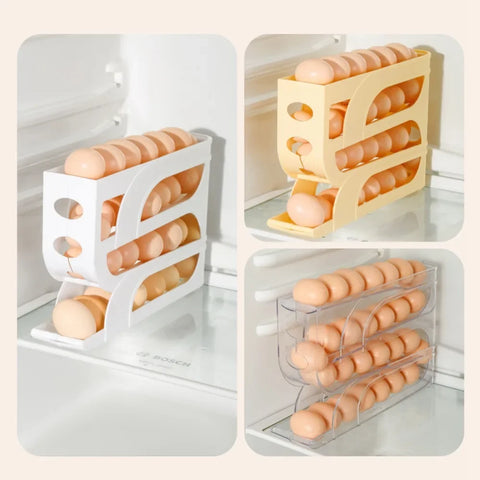 Kitchen Egg Holder Large Capacity