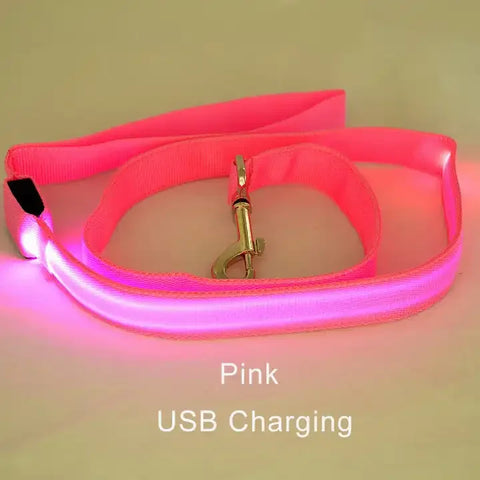 Luminous Flashing Dog Rope Lead