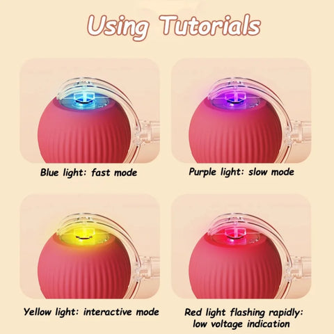 Automatic Rolling Cat Ball Toy