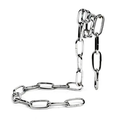 Tabletop Iron Chain Wine Display