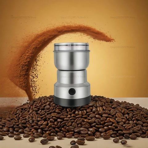 Compact Electric Grain Mill for Kitchen
