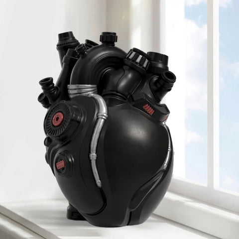 Mechanical Heart Vase Home Decor