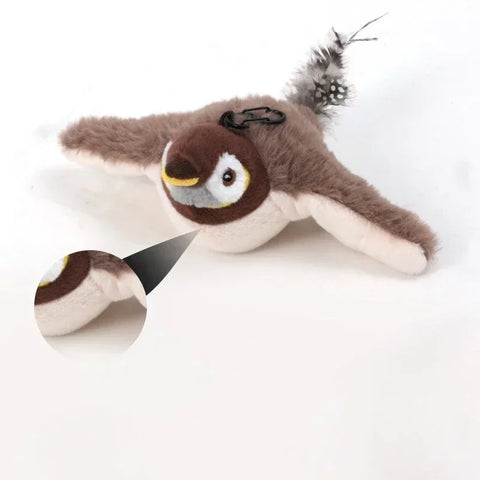 Flapping Chirping Bird Catnip Cat Toy