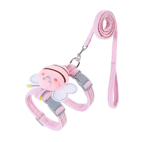 Double Layer Pet Harness Set