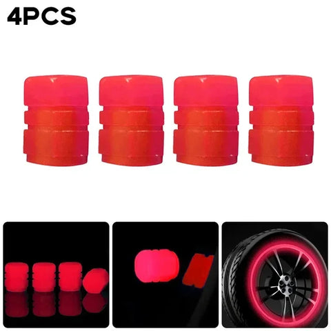 Fluorescent Car Motorcycle Valve Caps