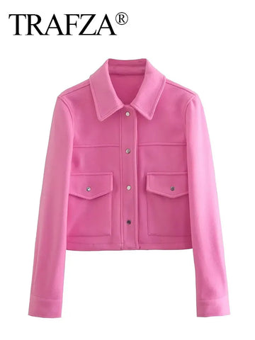 Fashionable Long Sleeve Coat for Women