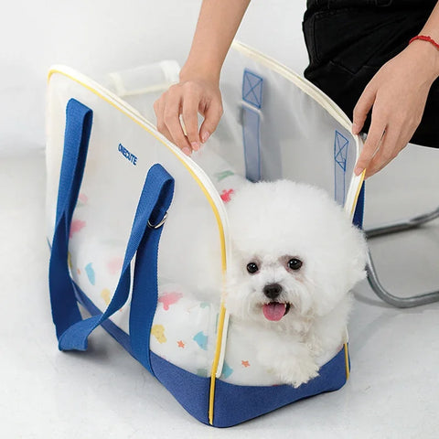 Outdoor Pet Carrier and Bed Combo