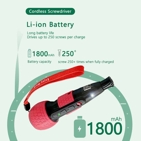 Home Maintenance Cordless Screwdriver