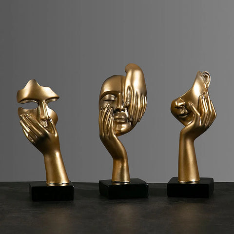 Decorative Resin Mask Ornament Gift