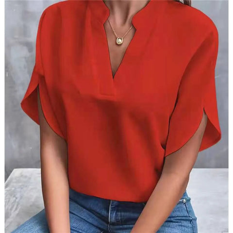 Elegant Women’s Casual Loose Pullover Top