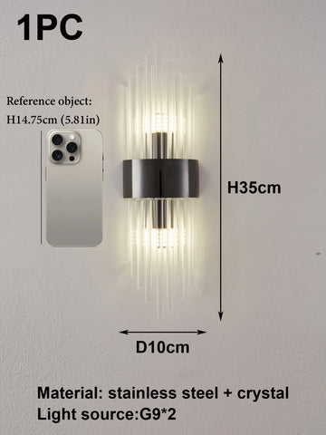 Elegant Indoor Outdoor Wall Lamp